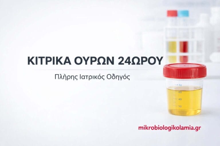Κιτρικά Ούρων 24ώρου: Ερμηνεία Εξέτασης & Κίνδυνος Νεφρολιθίασης