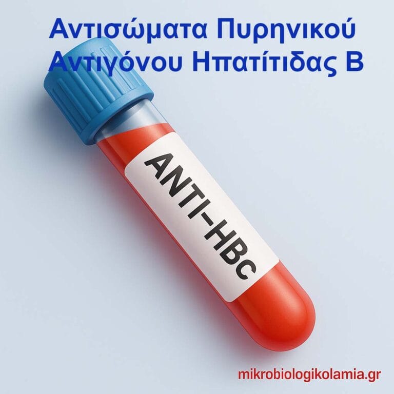 anti-HBc - Ηπατίτιδα Β αντίσωμα αντιγόνου C