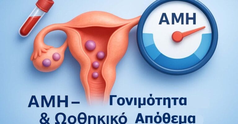«Απεικόνιση ωοθηκών και δείκτη AMH – Εξέταση γονιμότητας και ωοθηκικού αποθέματος»