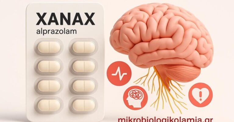 Xanax (Alprazolam) – Δράση, Δοσολογία, Παρενέργειες & Οδηγός Ασφαλούς Χρήσης