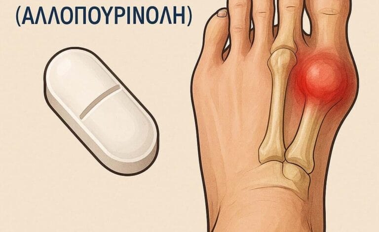 Zylapour (Αλλοπουρινόλη): ουρικό οξύ, ουρική αρθρίτιδα, δόσεις & παρενέργειες