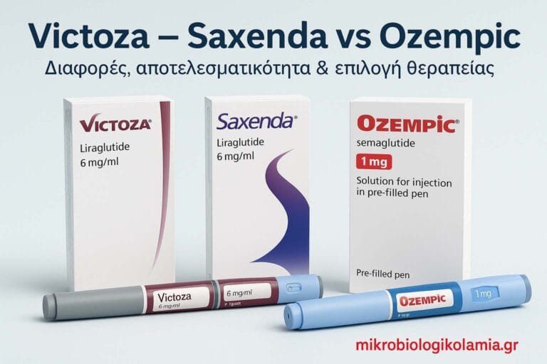Victoza Saxenda Ozempic διαφορές: συγκριτικός οδηγός για Saxenda – Victoza – Ozempic