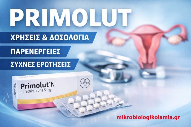 Primolut: Χρήσεις, Δοσολογία, Παρενέργειες & Συχνές Ερωτήσεις