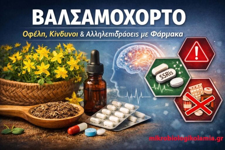 Βαλσαμόχορτο (St. John’s Wort): Οφέλη, Κίνδυνοι & Αλληλεπιδράσεις με Φάρμακα