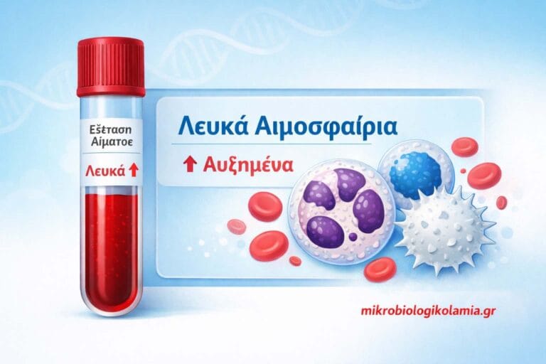 Αυξημένα λευκά αιμοσφαίρια (WBC): απεικόνιση εξέτασης αίματος με αυξημένο αριθμό λευκών στη γενική αίματος