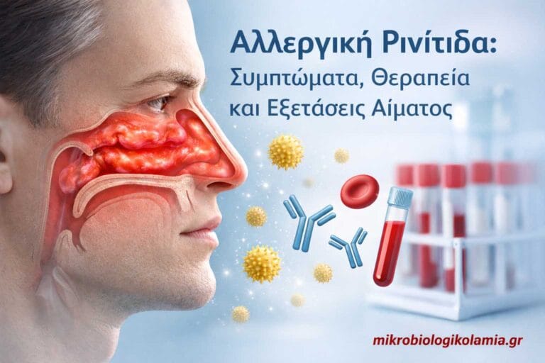 Αλλεργική ρινίτιδα – συμπτώματα και φλεγμονή ρινικών κοιλοτήτων