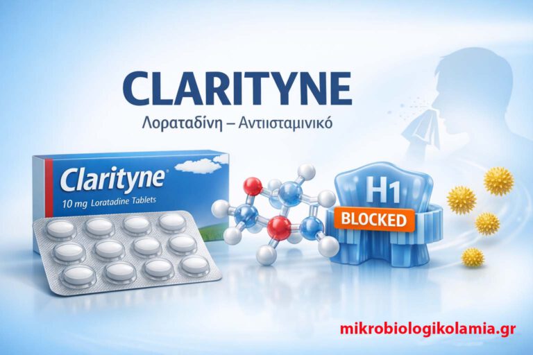 Clarityne (Λοραταδίνη): Δοσολογία, Παρενέργειες & Σύγκριση με Zyrtec, Aerius