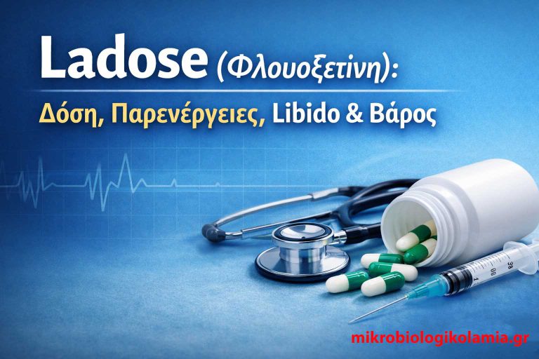 Ladose (Φλουοξετίνη): Δόση, Παρενέργειες, Libido & Βάρος