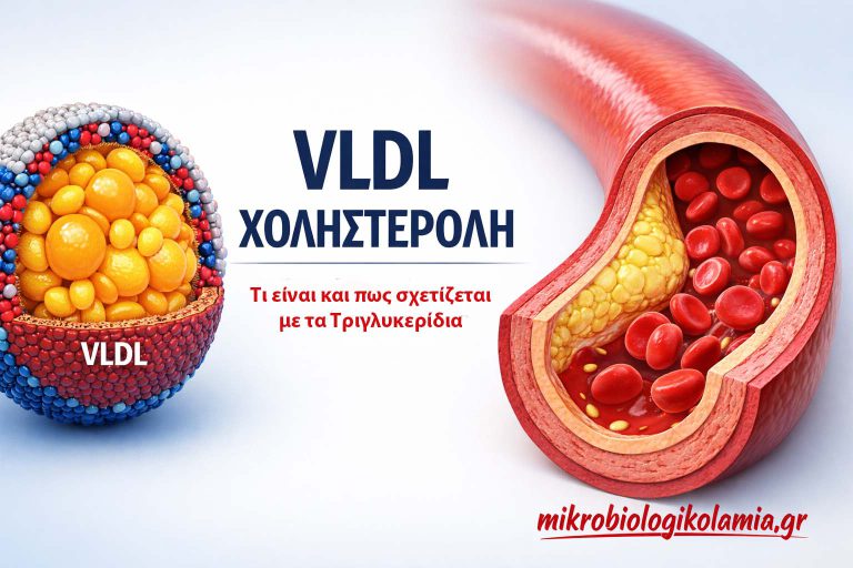 VLDL χοληστερόλη – μεταφορά τριγλυκεριδίων από το ήπαρ και σχέση με αθηροσκλήρωση