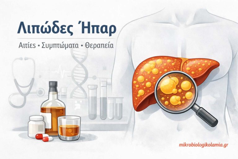Λιπώδες ήπαρ – ιατρική απεικόνιση λιπώδους διήθησης ήπατος