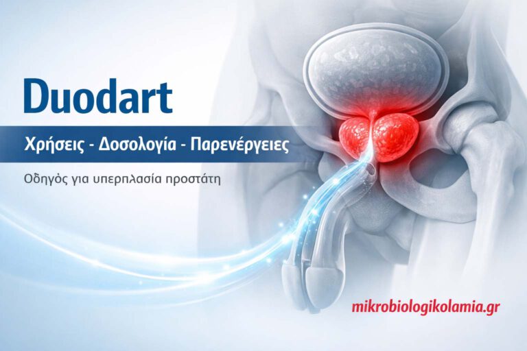 Duodart: Χρήσεις, Δοσολογία, Παρενέργειες & PSA