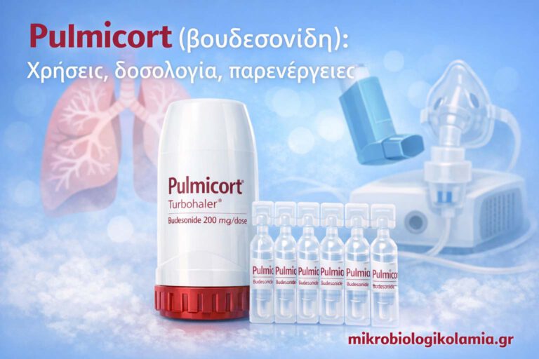 Pulmicort (βουδεσονίδη): Χρήσεις, Δοσολογία, Παρενέργειες & Σωστή Χρήση