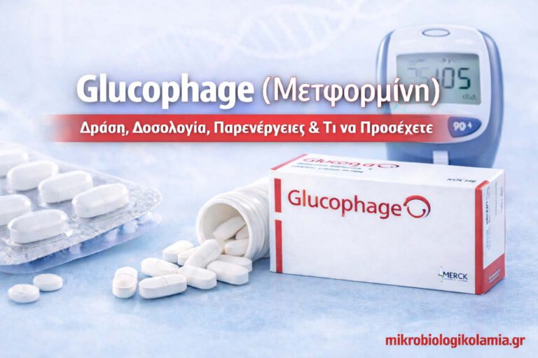 Glucophage (Μετφορμίνη): δράση, δοσολογία, παρενέργειες & τι να προσέχετε