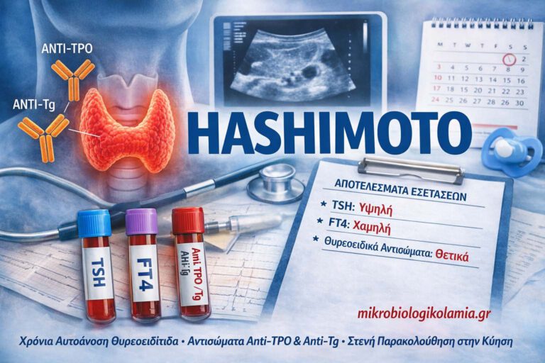 Θυρεοειδίτιδα Hashimoto: Συμπτώματα, Αντισώματα, TSH & Θεραπεία
