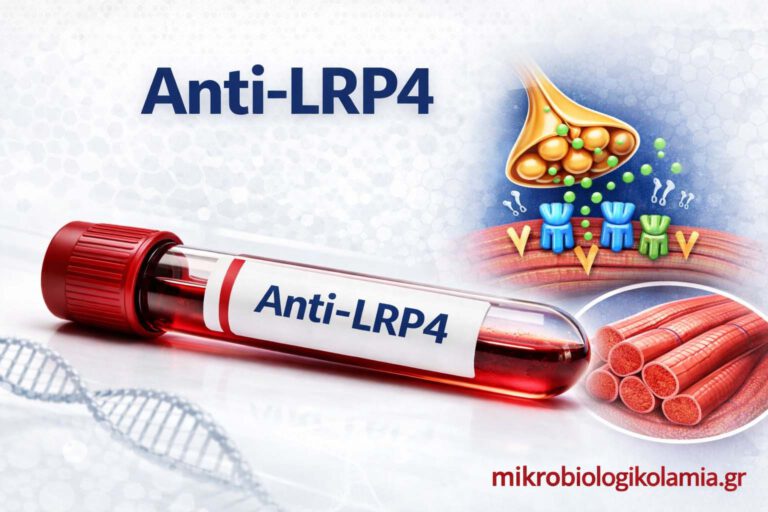 LRP4 (Anti-LRP4): Τι Δείχνει η Εξέταση, Μυασθένεια Gravis & Ερμηνεία
