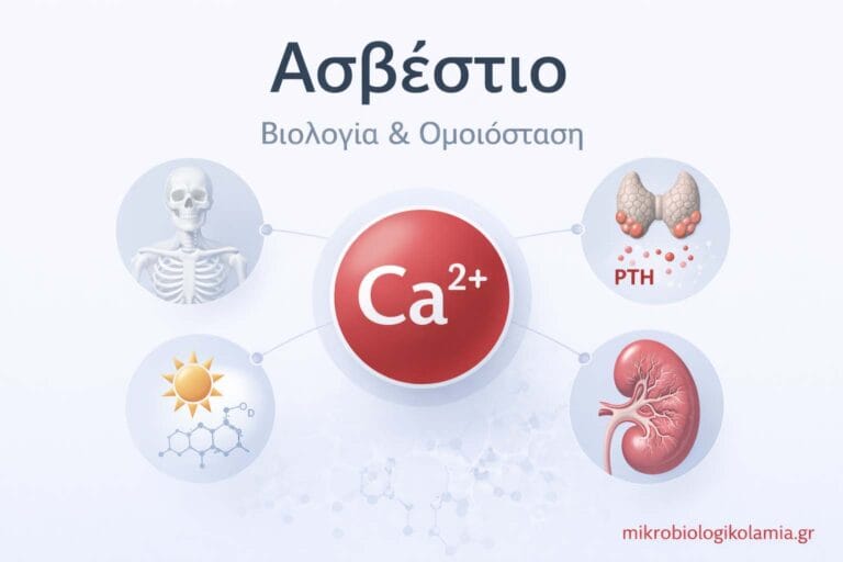 Ασβέστιο (Calcium): Φυσιολογία, Ομοιόσταση και Παθοφυσιολογία