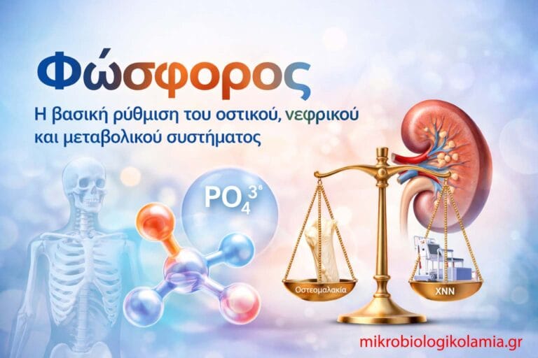 Φώσφορος : Ο Βασικός Ρυθμιστής Οστών, Νεφρών και Μεταβολισμού