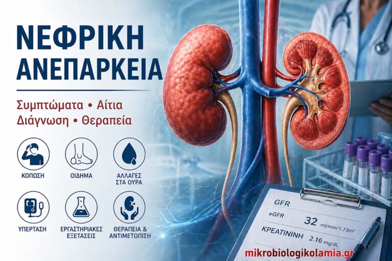 Νεφρική Ανεπάρκεια: Συμπτώματα, Αίτια, Διάγνωση & Θεραπεία