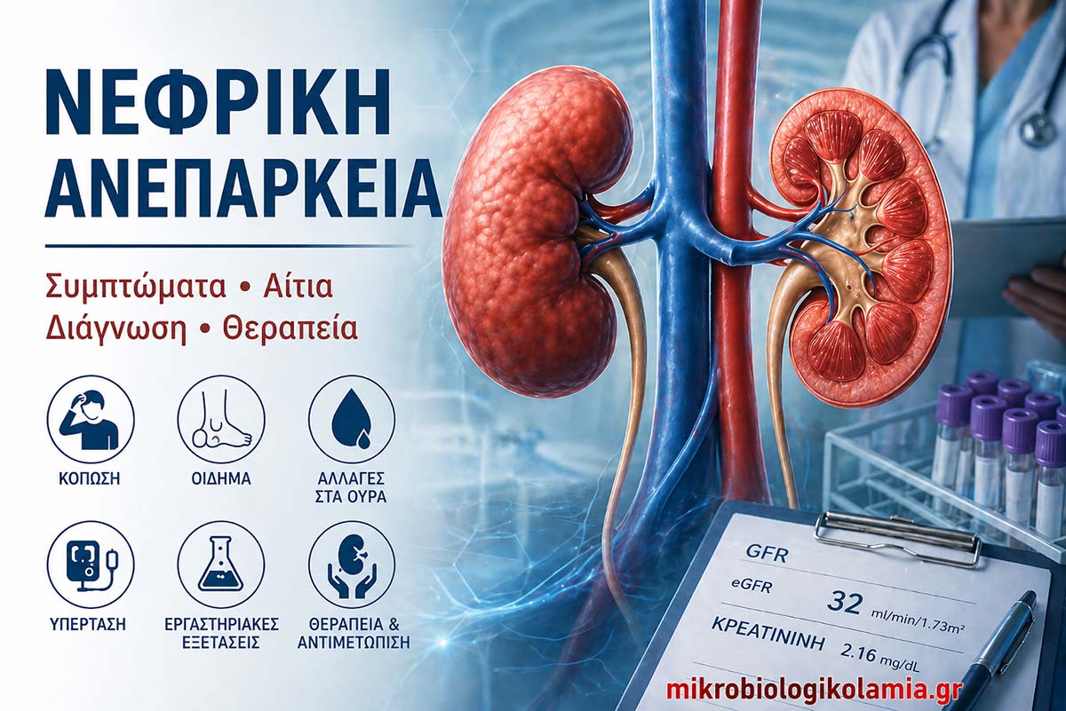 Νεφρική ανεπάρκεια: ιατρική απεικόνιση νεφρών με πληροφορίες για συμπτώματα, αίτια, διάγνωση και θεραπεία