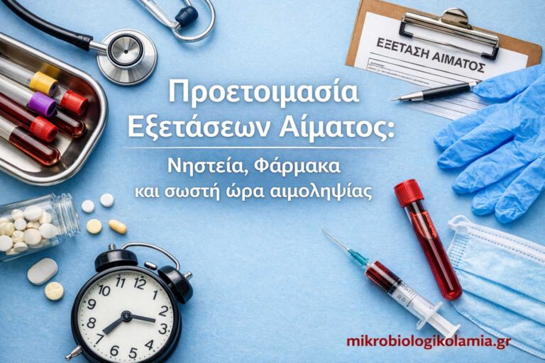 Προετοιμασία Εξετάσεων Αίματος: Νηστεία, Καφές, Φάρμακα & Οδηγίες