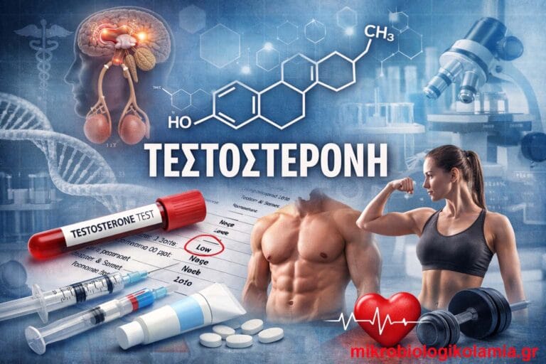 Τεστοστερόνη: Φυσιολογικές Τιμές, Χαμηλή ή Αυξημένη | Πλήρης Οδηγός