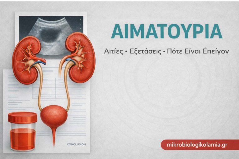Αιματουρία: Αίμα στα Ούρα, Αιτίες, Εξετάσεις και Πότε Είναι Επείγον