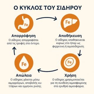 Σίδηρος – Ο ΑΠΑΡΑΙΤΗΤΟΣ ΜΙΚΡΟΘΡΕΠΤΙΚΟΣ ΠΑΡΑΓΟΝΤΑΣ ΓΙΑ ΤΗ ΖΩΗ 2 Κύκος σιδήρου