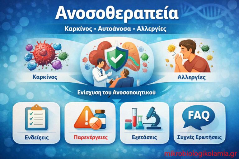 Ανοσοθεραπεία: Πώς Λειτουργεί σε Καρκίνο, Αυτοάνοσα και Αλλεργίες