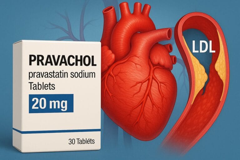 Pravachol (Πραβαστατίνη) – Πλήρης Οδηγός για τη Στατίνη Χαμηλού Κινδύνου