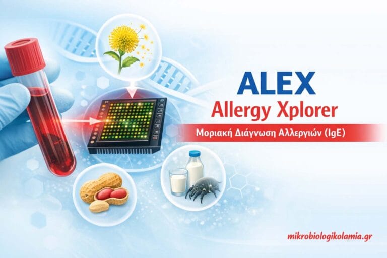 ALEX (Allergy Xplorer): Μοριακή Διάγνωση Αλλεργιών & IgE