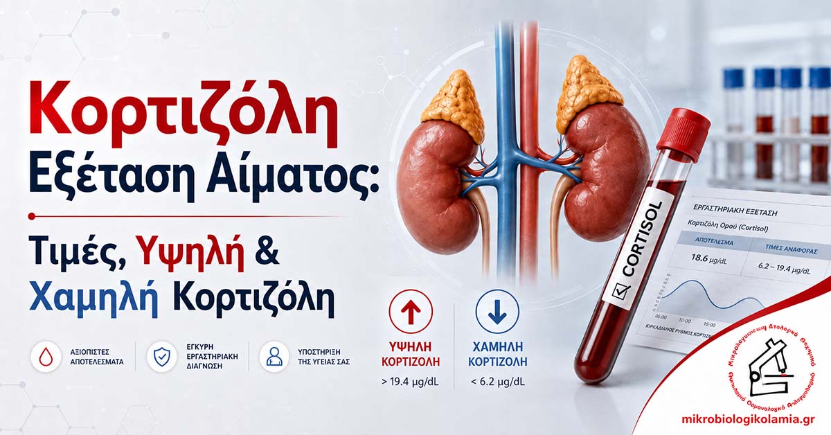 Κορτιζόλη εξέταση αίματος: τι δείχνει, τιμές και ερμηνεία 1 Κορτιζόλη εξέταση αίματος με επινεφρίδια, σωληνάριο αίματος, υψηλή και χαμηλή κορτιζόλη και τιμές αναφοράς