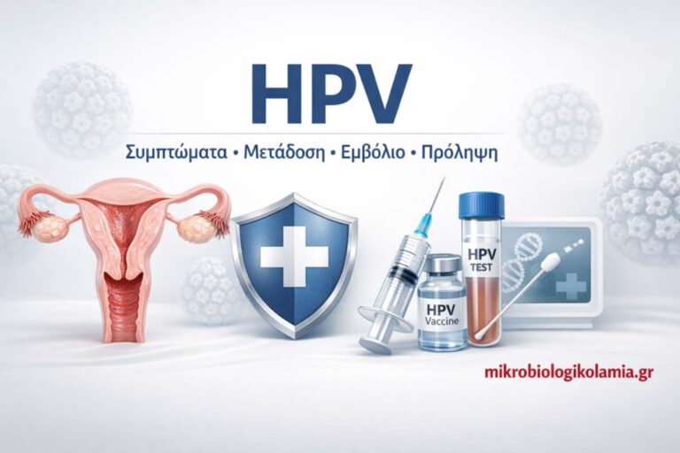 HPV: Συμπτώματα, Μετάδοση, Εμβόλιο, HPV Test & Καρκίνος