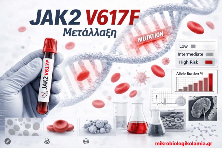 JAK2 Μετάλλαξη (V617F): Τι Δείχνει, Διάγνωση, Ερμηνεία & Θεραπεία