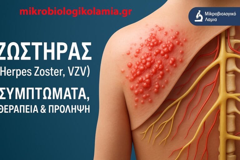 Έρπης Ζωστήρας (VZV): Συμπτώματα, Θεραπεία, Εμβόλιο & Πόνος