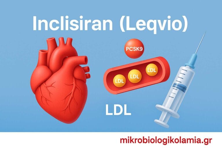 Leqvio (Inclisiran): Νέα Ενέσιμη Θεραπεία για Χοληστερόλη