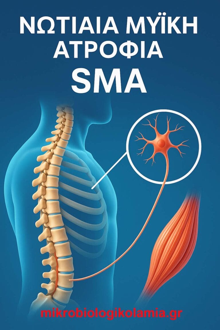 SMA (SMN1 / SMN2): Εξέταση για Νωτιαία Μυϊκή Ατροφία