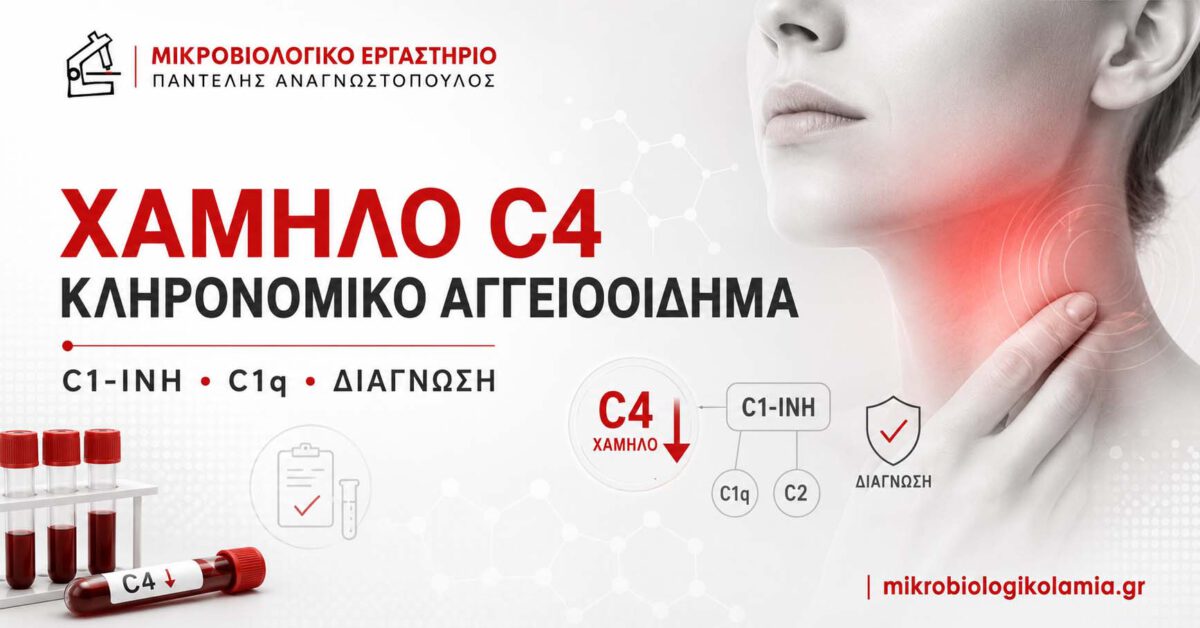 Χαμηλό C4 και Κληρονομικό Αγγειοοίδημα – C1-INH