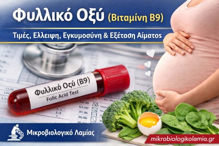 Φυλλικό Οξύ (Βιταμίνη Β9) – Τιμές, Έλλειψη, Εγκυμοσύνη & Εξέταση Αίματος
