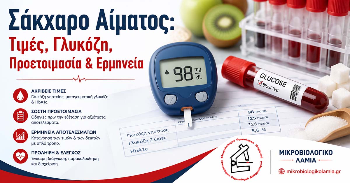 Σάκχαρο Αίματος: Τιμές, Γλυκόζη, Προετοιμασία & Ερμηνεία