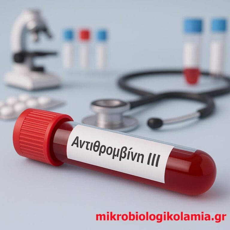 Αντιθρομβίνη ΙΙΙ: Τι είναι, πότε χρειάζεται η εξέταση, πώς ερμηνεύεται – Φιλικός Οδηγός