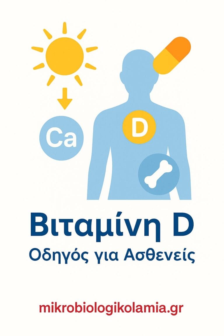 Βιταμίνη D: Έλλειψη, Τιμές & Συμπληρώματα | Οδηγός Ασθενών