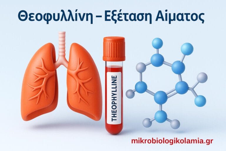 Θεοφυλλίνη (Theophylline): Εξέταση Αίματος & Θεραπευτικό Εύρος | Οδηγός Ασθενών