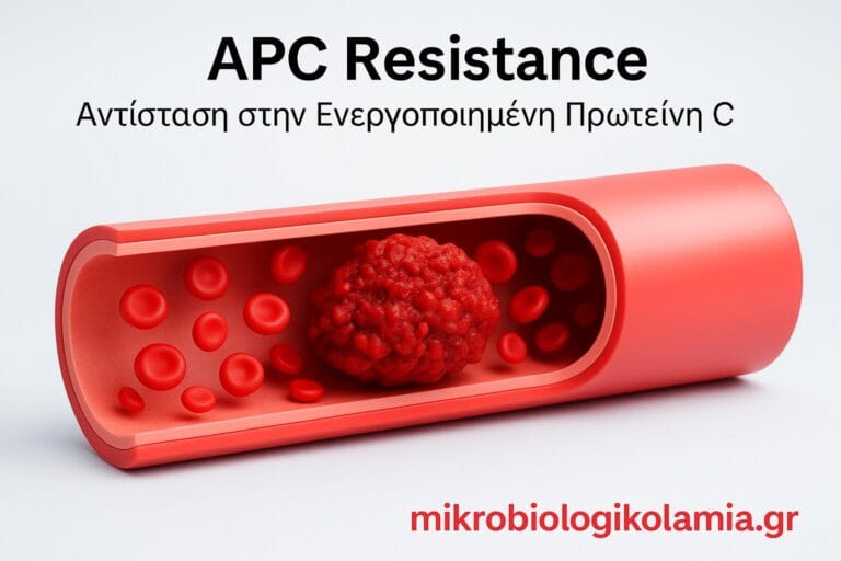 Αντίσταση στην Ενεργοποιημένη Πρωτεΐνη C (APC Resistance): Τι Είναι, Εξετάσεις, Συμπτώματα & Αντιμετώπιση