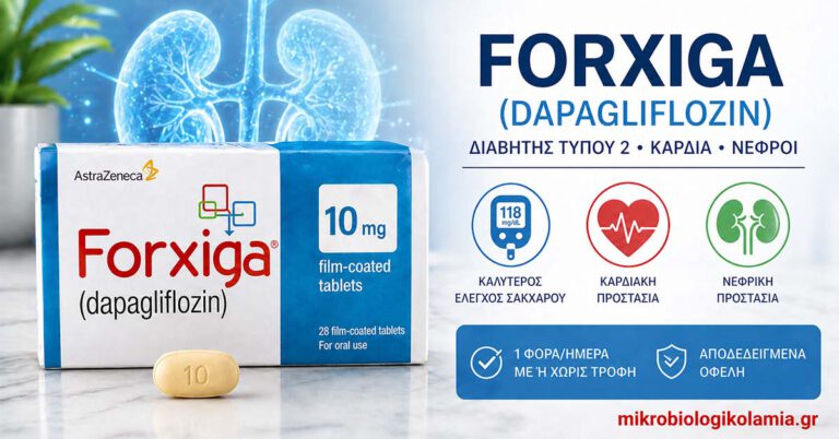 Forxiga (Dapagliflozin): Διαβήτης, Καρδιά, Νεφρά, Παρενέργειες