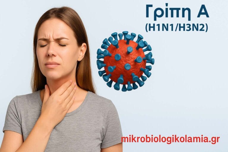Γρίπη Α: H1N1 & H3N2 – Συμπτώματα, Διάρκεια, Αντιμετώπιση & Εμβόλιο