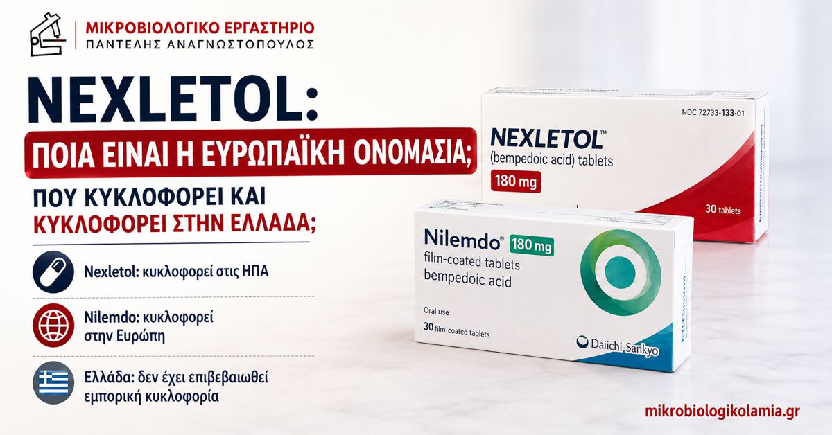 Nexletol: Τι Είναι και Κυκλοφορεί στην Ελλάδα;