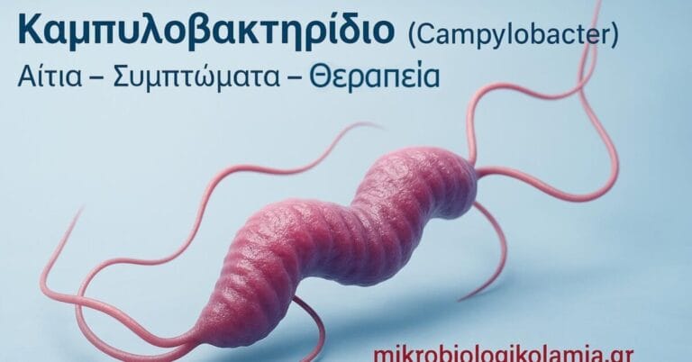 Καμπυλοβακτηρίδιο (Campylobacter) – Συμπτώματα, Μετάδοση, Διάγνωση & Θεραπεία