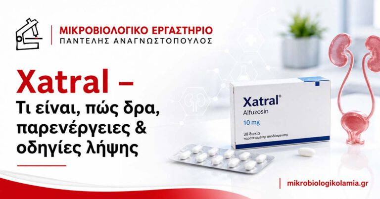 Xatral (Αλφουζοσίνη) – Τι είναι, πώς δρα, παρενέργειες & οδηγίες λήψης 1 Xatral αλφουζοσίνη – τι είναι, πώς δρα, παρενέργειες και οδηγίες λήψης