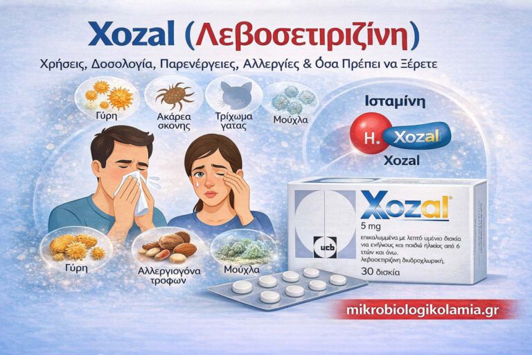Xozal: Δοσολογία, Παρενέργειες, Υπνηλία & Αλλεργίες