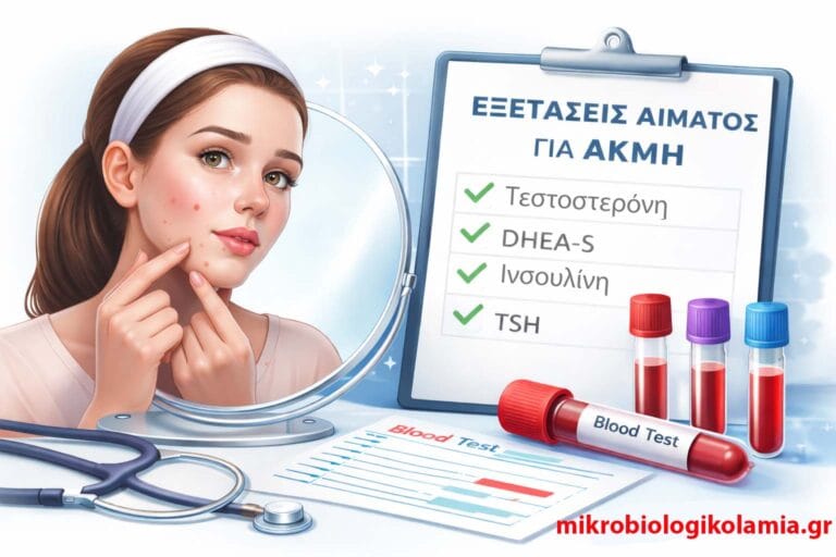 Ακμή: Αίτια, Ορμόνες & Πότε Χρειάζονται Εξετάσεις Αίματος